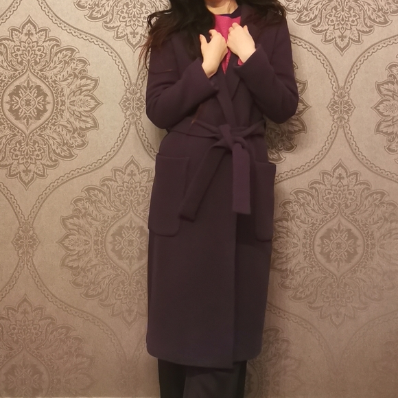 Jigsaw wool wrap coat - Picture 9 of 15